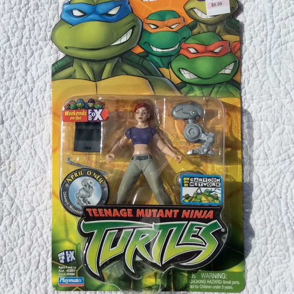 Vintage Other - Action Figure April O’Neil Teenage Mutant Ninja Turtles NIB